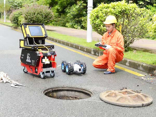南乐管道机器人检测